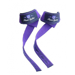 POWER SYSTEM Paski treningowe G-POWER STRAPS fiolet